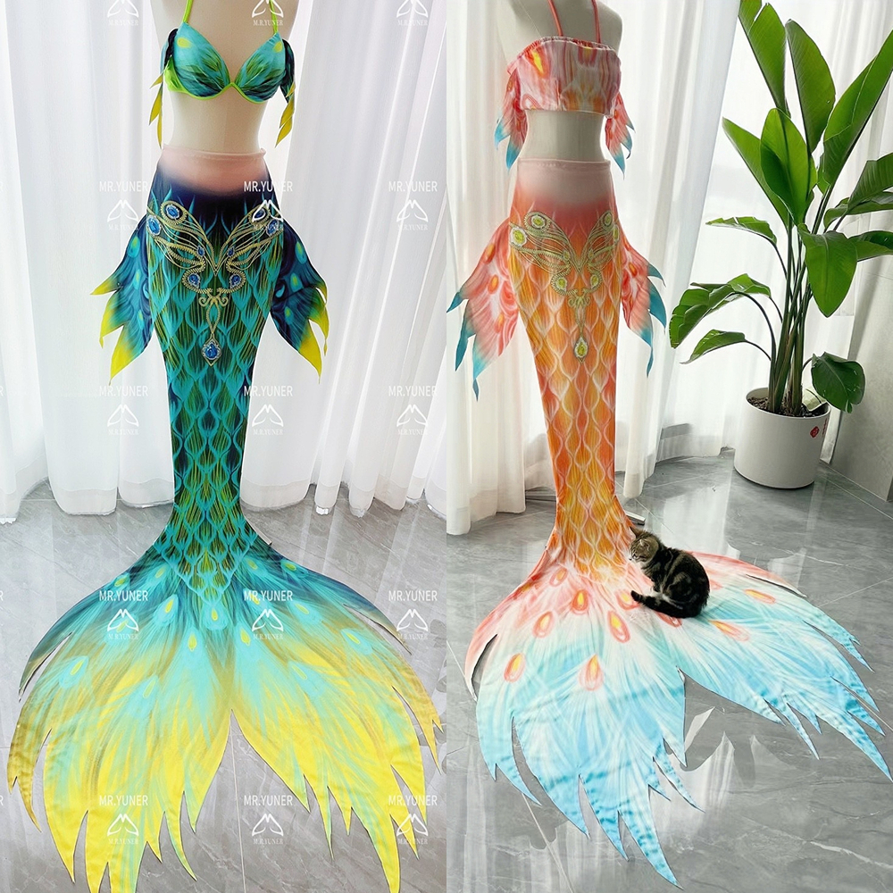Marine Aquarium Kit - Mermaid Tail Adult Ladies Swimwear Match