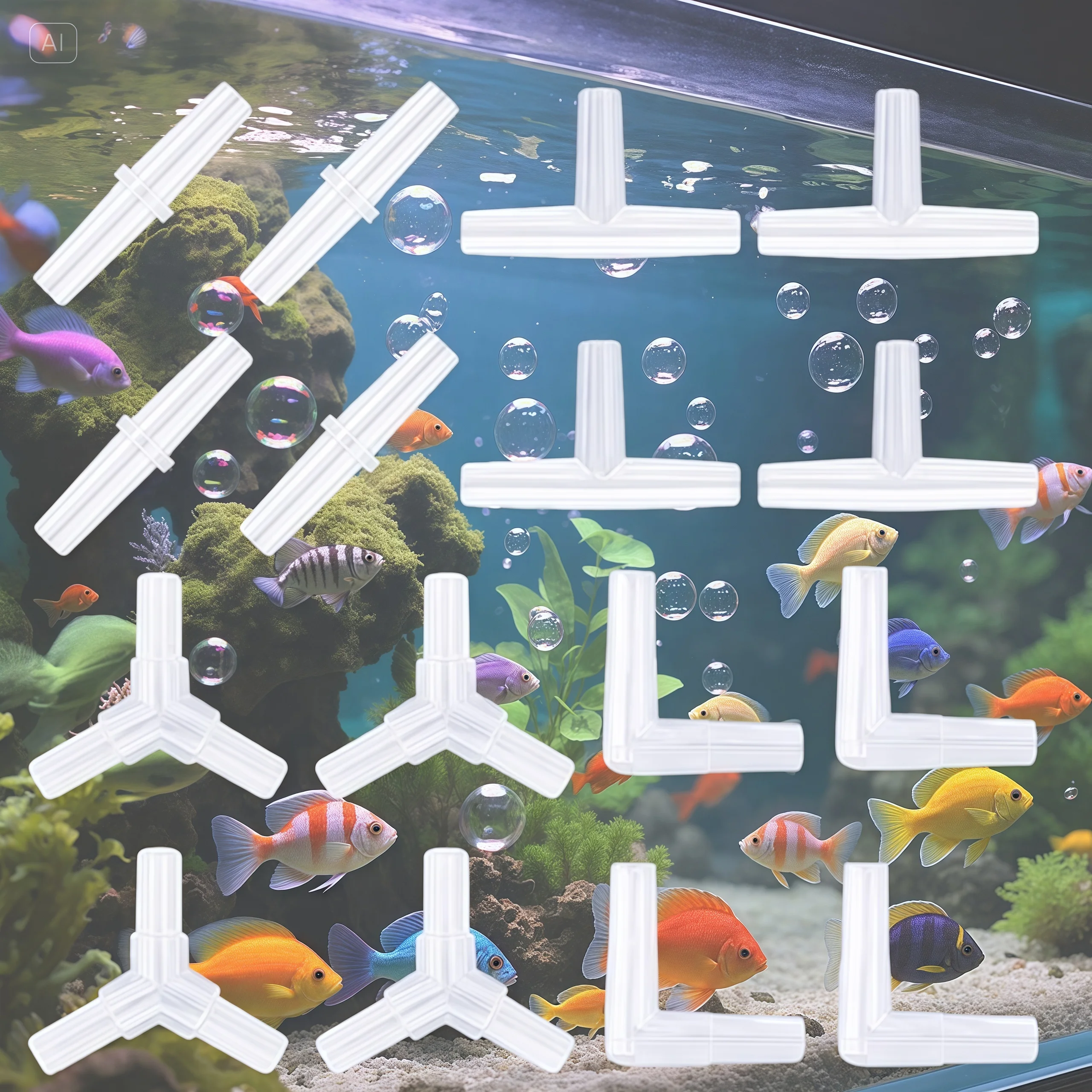 20/40Pcs Aquarium Air Pump Con - Marine Aquarium Kit avis et prix