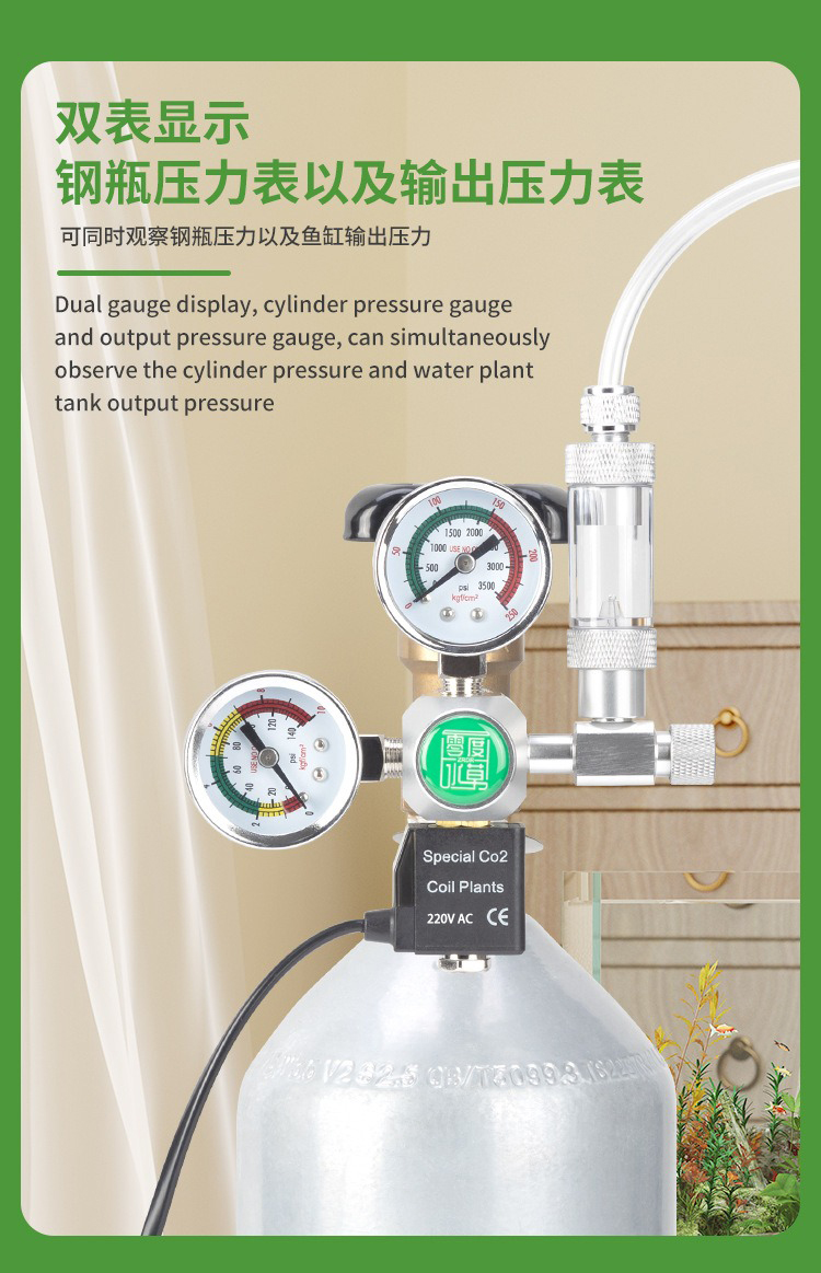 DIY Aquarium CO2 Regulator Mag - Marine Aquarium Kit avis et prix