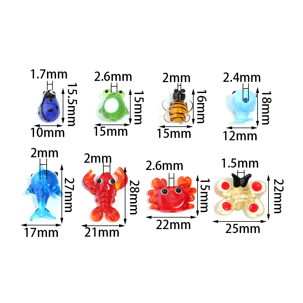 2Pcs Glass Pendant Marine Anim - Marine Aquarium & Regional Centre avis et prix