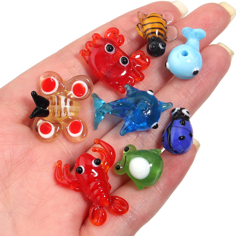2Pcs Glass Pendant Marine Anim - Marine Aquarium & Regional Centre avis et prix