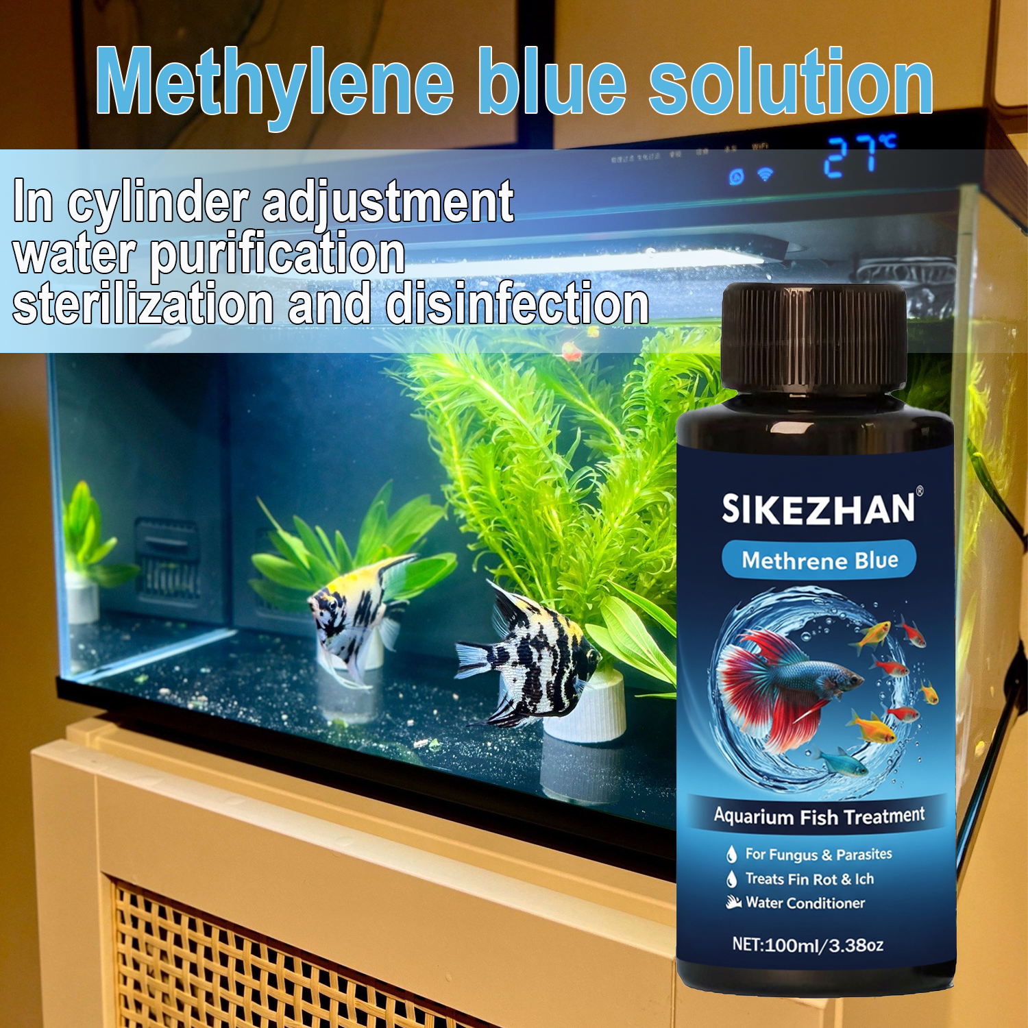 Methylene Blue Solution Aquari - Aquarium Blue Marine avis et prix