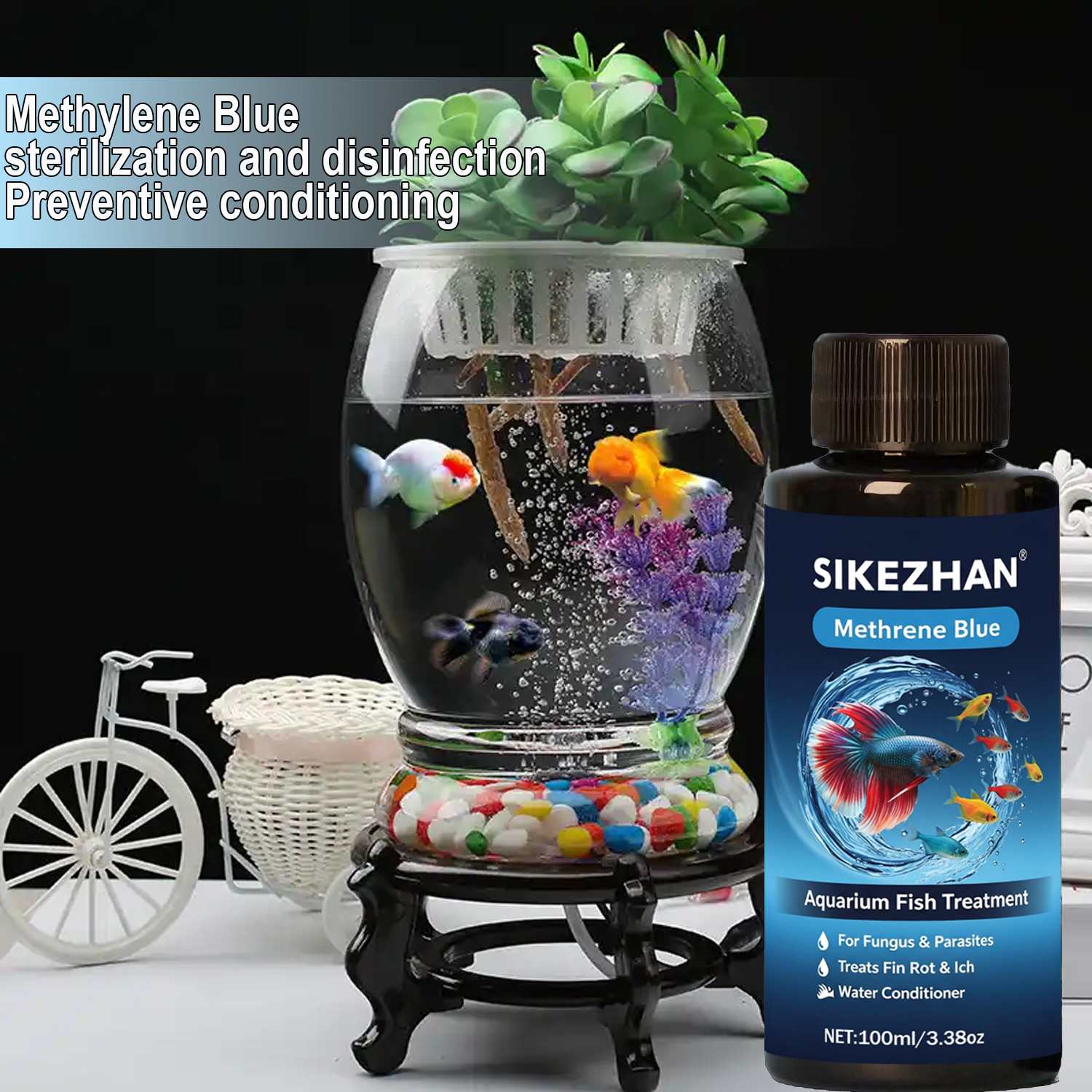 Methylene Blue Solution Aquari - Aquarium Blue Marine avis et prix