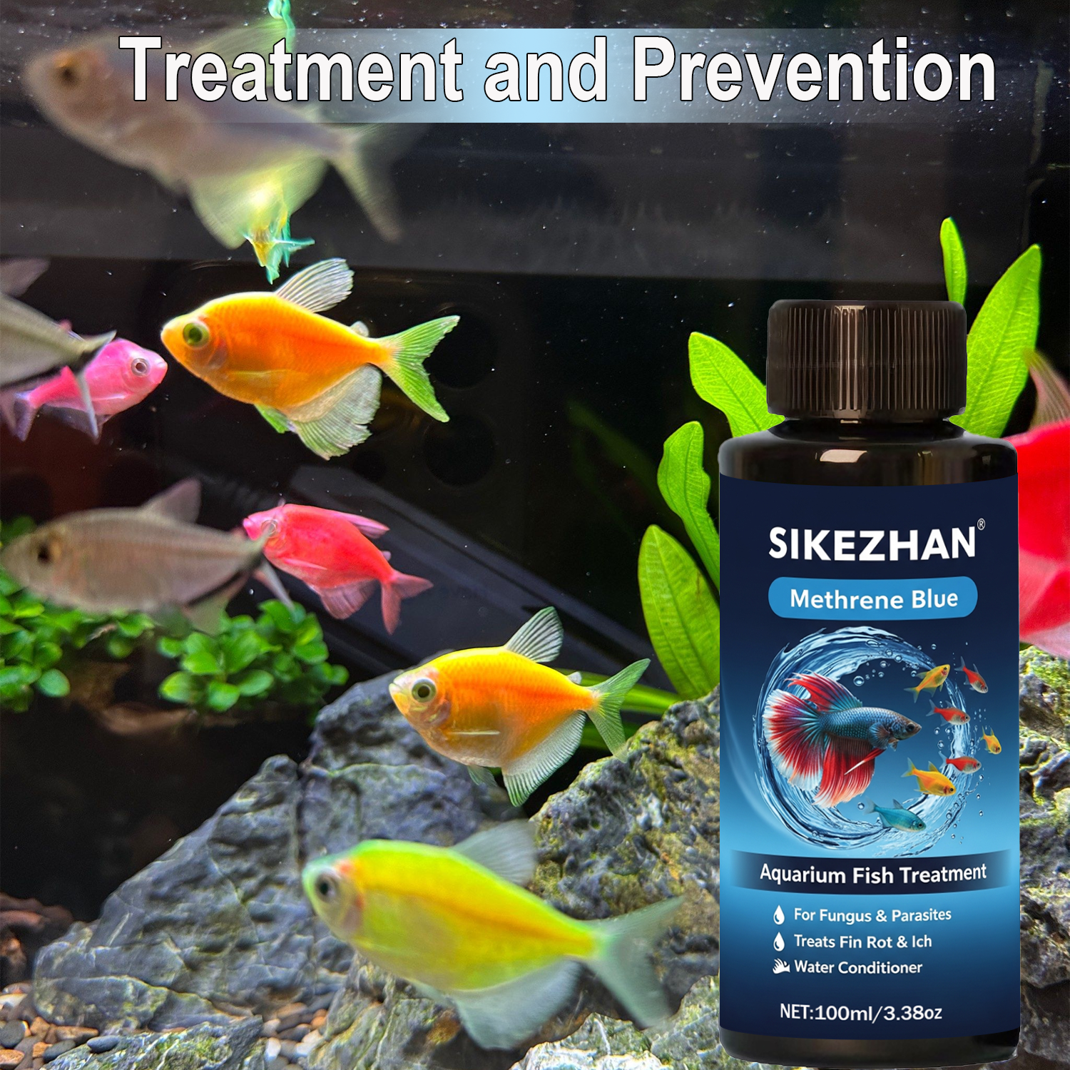 Methylene Blue Solution Aquari - Aquarium Blue Marine avis et prix
