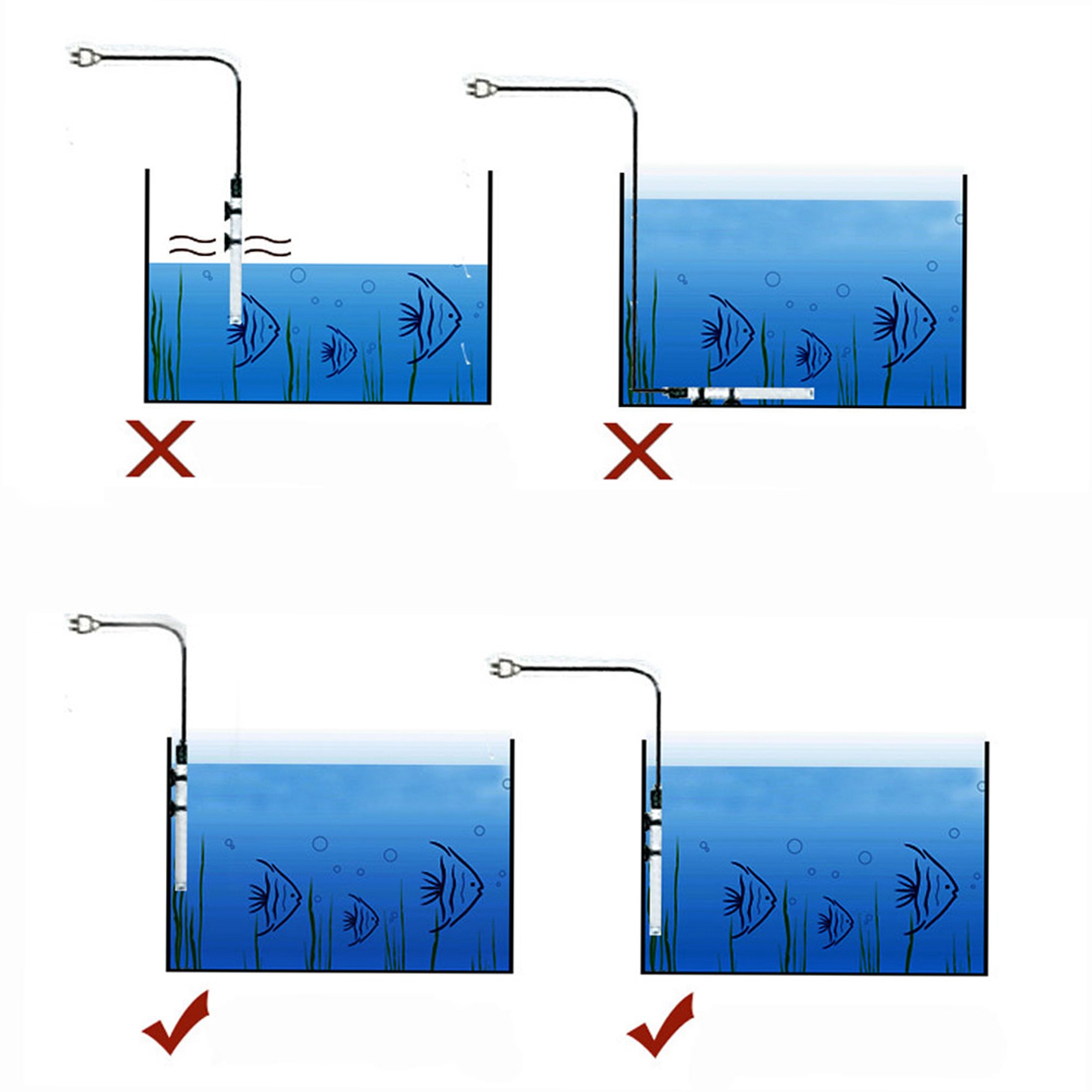 Submersible Heater Heating Rod - Marine Aquarium Heater avis et prix