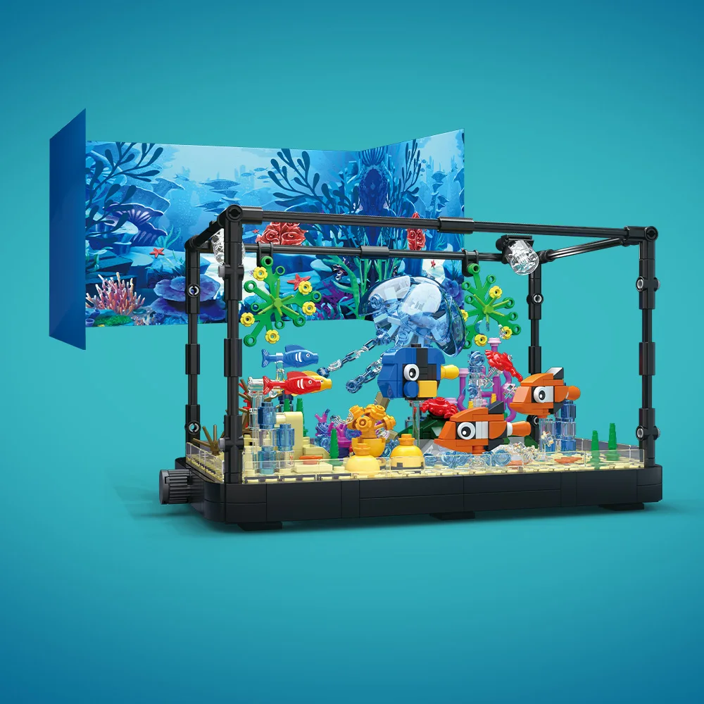 Fish Tank Building Block Set w - Marine Aquarium & Regional Centre avis et prix