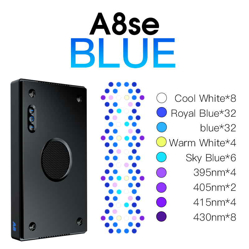 A8se BLUE A8pro Blue WiFi APP  - Aquarium Blue Marine Reef avis et prix