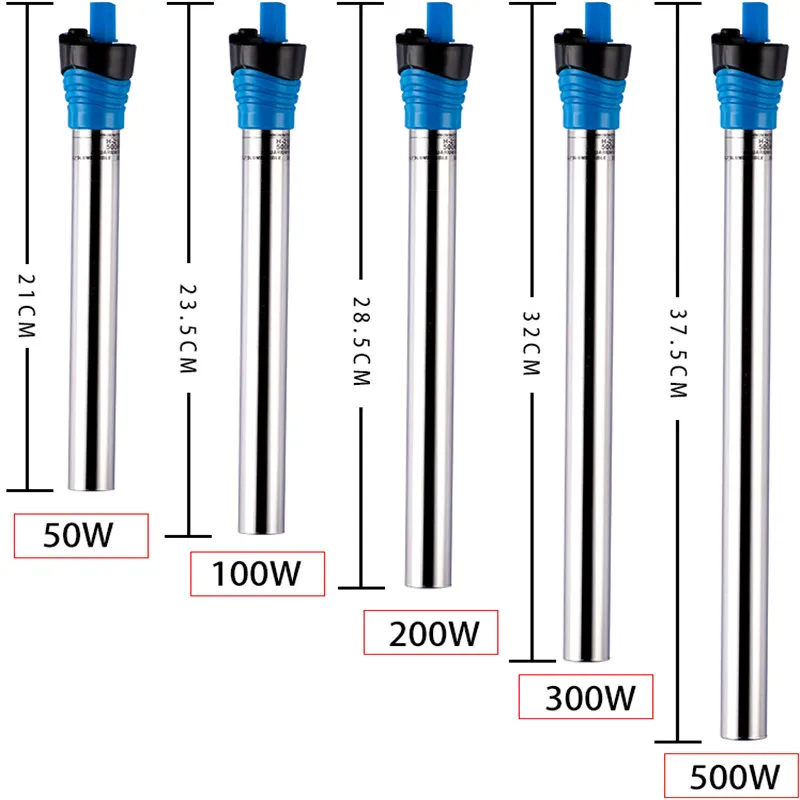 50W/100W/200W/300W/500W Submer - Marine Aquarium Heater avis et prix