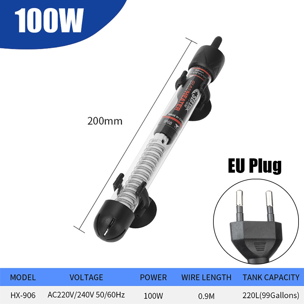 1Pcs 25W/50W/100W/200W/300W Th - Marine Aquarium Heater avis et prix