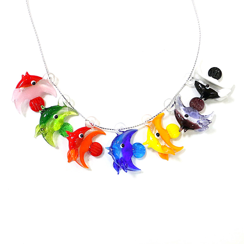 2pcs Mini Fish Glass Pendant C - Marine Aquarium & Regional Centre avis et prix