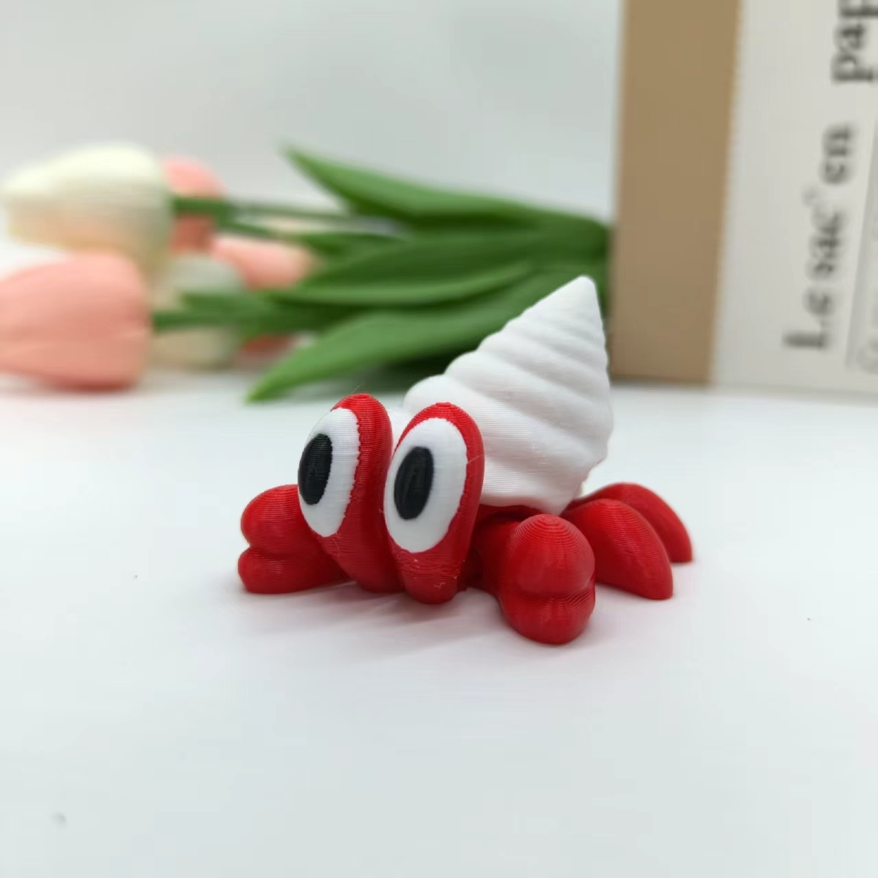 3D Printed Hermit Crab Statue, - Marine Aquarium Hermit Crab avis et prix