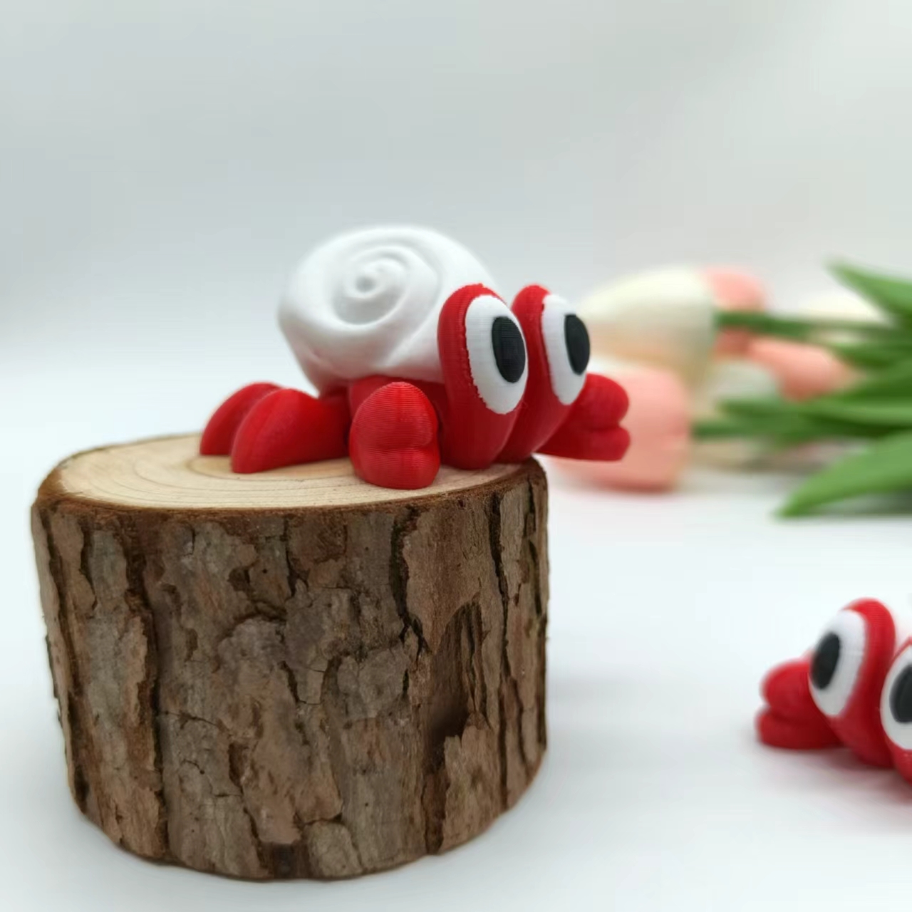 3D Printed Hermit Crab Statue, - Marine Aquarium Hermit Crab avis et prix